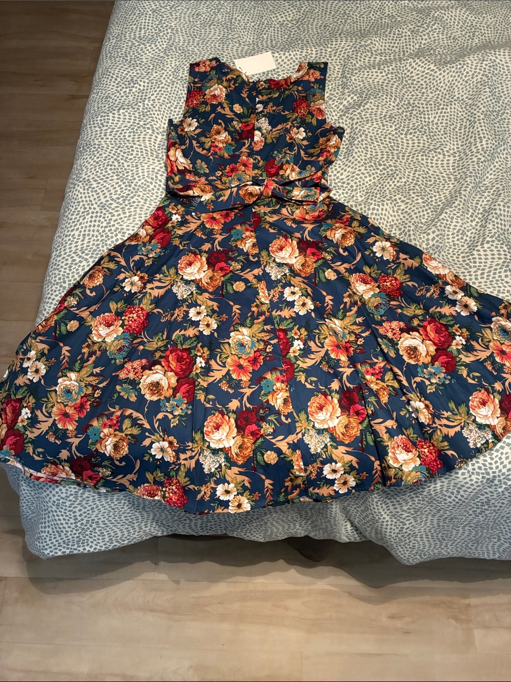 NWT Oten Women’s Vintage-Style Tea Dress - Picture 11 of 13